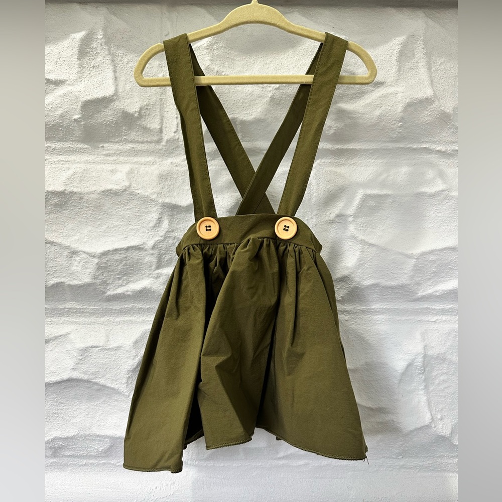 Baileys Blossom green pinafore skirt jumper BNWOT
